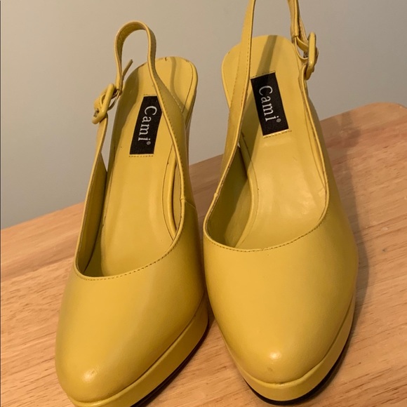 Cami Slingback platform heels - Picture 3 of 8